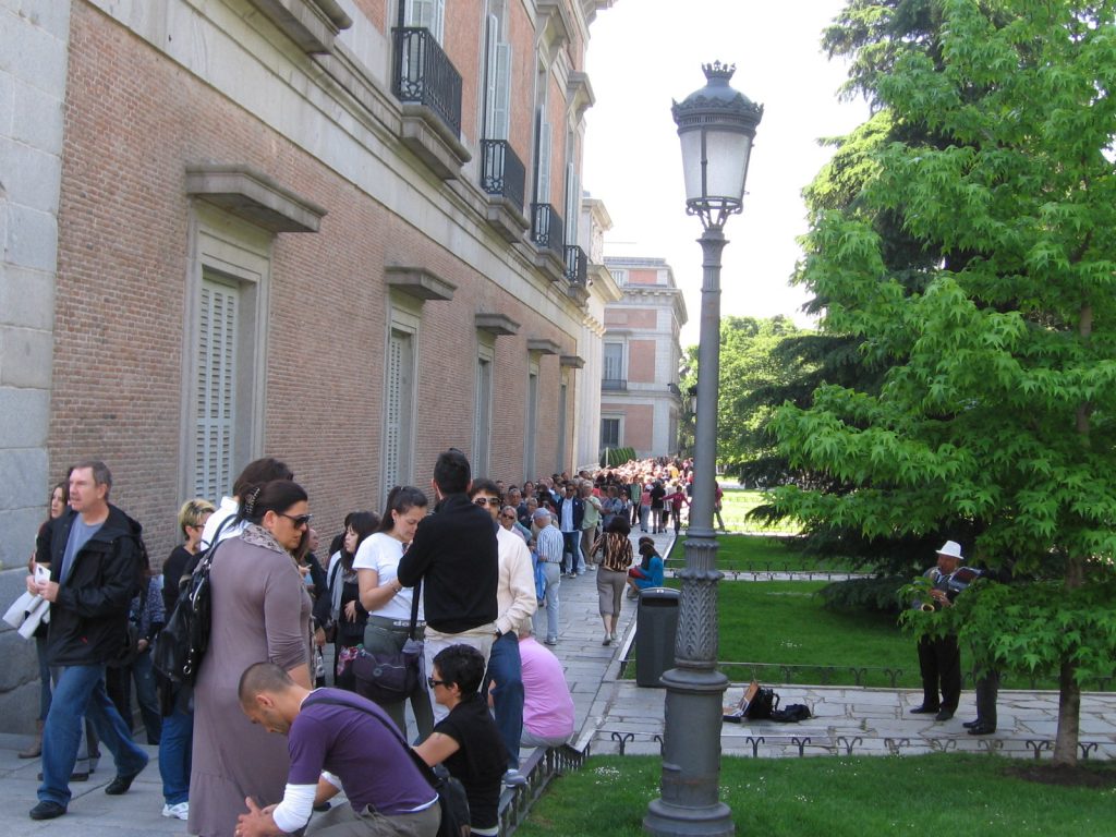Madrid: coadă la Muzeul Prado